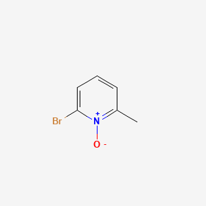 molecular formula C6H6BrNO B1598271 2-Bromo-6-methylpyridine 1-oxide CAS No. 91668-84-7