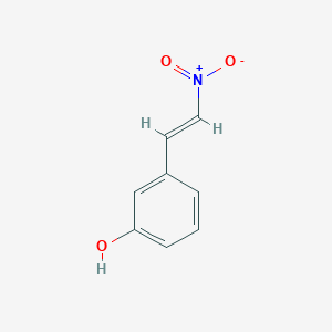 molecular formula C8H7NO3 B1598301 3-[(E)-2-Nitroethenyl]phenol CAS No. 3156-44-3