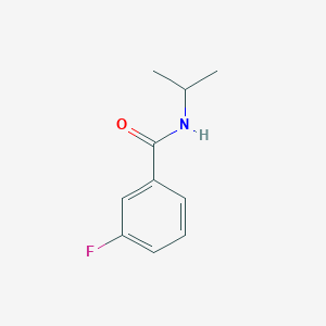 molecular formula C10H12FNO B1598305 N-Isopropyl 3-fluorobenzamide CAS No. 459218-95-2