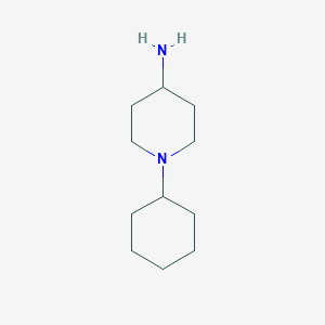 molecular formula C11H22N2 B1598314 1-Cyclohexylpiperidin-4-amine CAS No. 59528-79-9