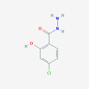 molecular formula C7H7ClN2O2 B1598316 4-Chloro-2-hydroxybenzohydrazide CAS No. 65920-15-2