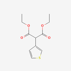 B1598322 Diethyl (3-thienyl)malonate CAS No. 37784-67-1