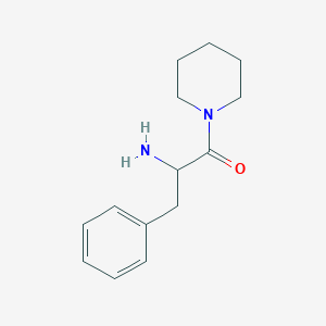 B1598324 2-Amino-3-phenyl-1-(piperidin-1-yl)propan-1-one CAS No. 29618-19-7
