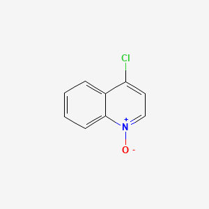 molecular formula C9H6ClNO B1598350 Quinoline, 4-chloro-, 1-oxide CAS No. 4637-59-6