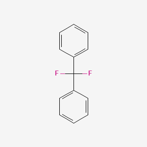 molecular formula C13H10F2 B1598357 二氟二苯甲烷 CAS No. 360-11-2