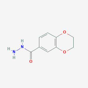 B1598365 2,3-Dihydro-1,4-benzodioxine-6-carbohydrazide CAS No. 98953-13-0