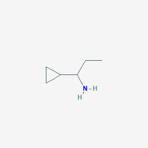 molecular formula C6H13N B1598367 1-环丙基丙胺 CAS No. 219736-10-4