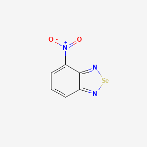 molecular formula C6H3N3O2Se B1598375 4-硝基-2,1,3-苯硒二唑 CAS No. 20718-41-6