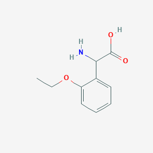 B1598380 2-amino-2-(2-ethoxyphenyl)acetic Acid CAS No. 91012-71-4