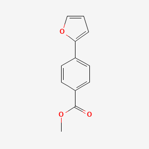 molecular formula C12H10O3 B1598383 4-(2-呋喃基)苯甲酸甲酯 CAS No. 53355-25-2