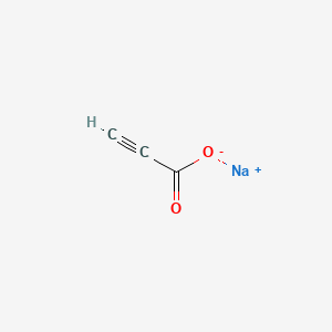 molecular formula C3HNaO2 B1598384 炔酸钠 CAS No. 920-38-7
