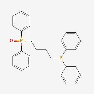 molecular formula C28H28OP2 B1598386 4-二苯基膦酰基丁基(二苯基)膦 CAS No. 85686-00-6