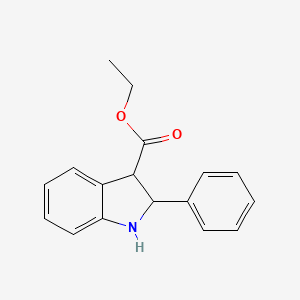 molecular formula C17H17NO2 B1598388 2-苯基-1H-吲哚-3-羧酸乙酯 CAS No. 36779-16-5