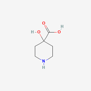 molecular formula C6H11NO3 B1598415 4-hydroxypiperidine-4-carboxylic Acid CAS No. 50289-06-0