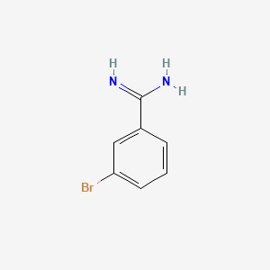 molecular formula C7H7BrN2 B1598420 3-Bromo-benzamidine CAS No. 26157-85-7
