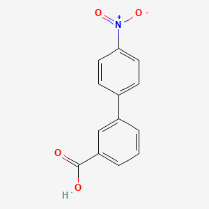 molecular formula C13H9NO4 B1598431 4'-Nitro-[1,1'-biphenyl]-3-carboxylic acid CAS No. 729-01-1