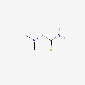 molecular formula C4H10N2S B1598445 2-(二甲氨基)乙硫酰胺 CAS No. 27507-28-4