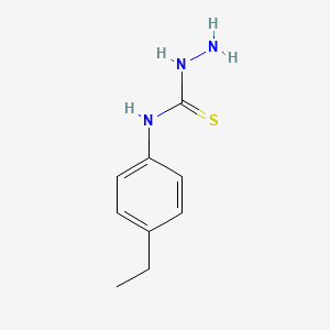 molecular formula C9H13N3S B1598463 4-(4-Ethylphenyl)-3-thiosemicarbazide CAS No. 93693-01-7