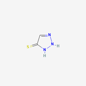 molecular formula C2H3N3S B1598553 1H-1,2,3-Triazole-4-thiol CAS No. 6440-06-8
