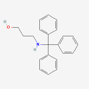 molecular formula C22H23NO B1598560 3-(Tritylamino)propan-1-ol CAS No. 89448-83-9