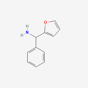molecular formula C11H11NO B1598561 1-(2-呋喃基)-1-苯甲胺 CAS No. 83948-38-3