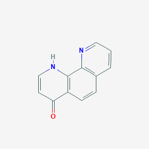 molecular formula C12H8N2O B1598585 1,10-菲咯啉-4-醇 CAS No. 23443-31-4