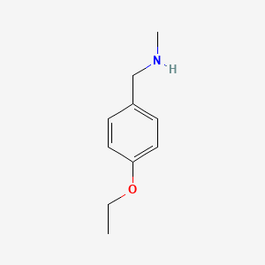 B1598591 N-(4-ethoxybenzyl)-N-methylamine CAS No. 41690-86-2