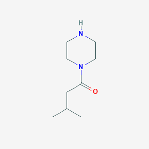molecular formula C9H18N2O B1598594 1-(3-甲基丁酰)哌嗪 CAS No. 884497-54-5