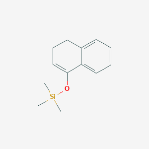 molecular formula C13H18OSi B1598600 (3,4-二氢-1-萘氧基)三甲基硅烷 CAS No. 38858-72-9