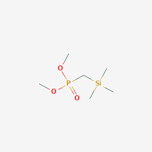 molecular formula C6H17O3PSi B1598602 三甲基甲硅烷基甲基膦酸二甲酯 CAS No. 13433-42-6