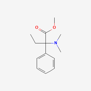 B1598615 Methyl 2-(dimethylamino)-2-phenylbutyrate CAS No. 39068-93-4