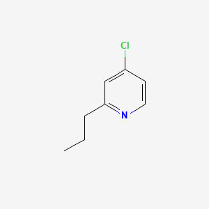 B1598618 4-Chloro-2-propylpyridine CAS No. 93856-98-5