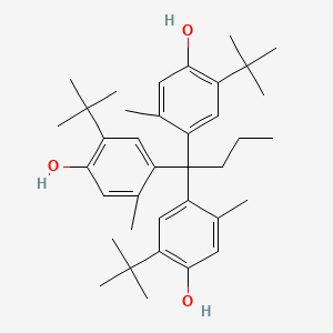 B1598619 Tris(5-tert-butyl-4-hydroxy-o-tolyl)butane CAS No. 35641-51-1