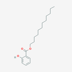 molecular formula C19H30O3 B1598620 十二烷基 2-羟基苯甲酸酯 CAS No. 1160-35-6