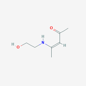 molecular formula C7H13NO2 B1598633 (3Z)-4-[(2-Hydroxyethyl)amino]-3-penten-2-one CAS No. 312933-35-0