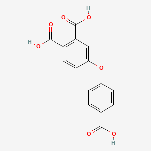 molecular formula C15H10O7 B1598647 4-(4-羧基苯氧基)邻苯二甲酸 CAS No. 7717-74-0