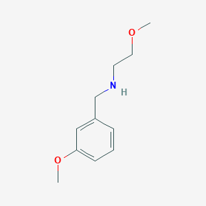 molecular formula C11H17NO2 B1598649 2-methoxy-N-[(3-methoxyphenyl)methyl]ethanamine CAS No. 827327-99-1