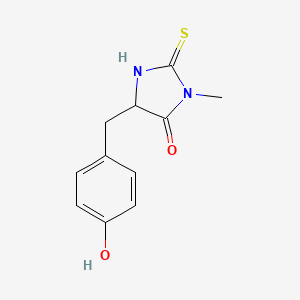 molecular formula C11H12N2O2S B1598656 MTH-DL-酪氨酸 CAS No. 886-26-0