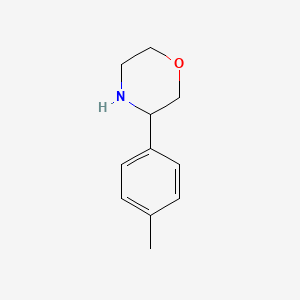 molecular formula C11H15NO B1598657 3-(P-tolyl)morpholine CAS No. 1017481-27-4