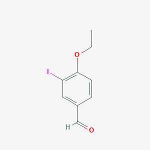 molecular formula C9H9IO2 B1598658 4-Ethoxy-3-iodobenzaldehyde CAS No. 184033-45-2