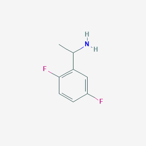 molecular formula C8H9F2N B1598663 1-(2,5-二氟苯基)乙胺 CAS No. 603951-44-6