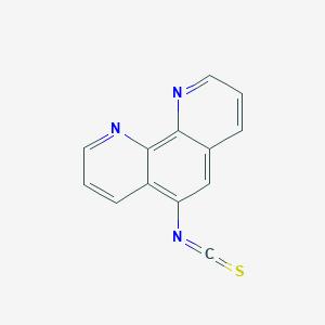 molecular formula C13H7N3S B1598671 5-异硫氰酸-1,10-邻菲啰啉 CAS No. 75618-99-4