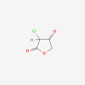 molecular formula C4H3ClO3 B1598701 3-Chloro-2,4(3H,5H)-furandione CAS No. 4971-55-5