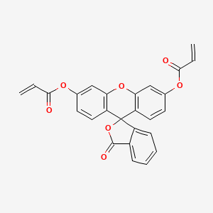 molecular formula C26H16O7 B1598724 Diacryloyloxyfluorescein CAS No. 7262-39-7