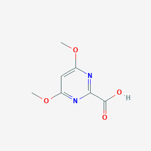 B159874 4,6-Dimethoxypyrimidine-2-carboxylic acid CAS No. 128276-50-6