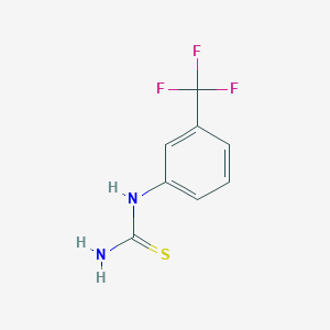 B159877 3-(Trifluoromethyl)phenylthiourea CAS No. 1736-70-5