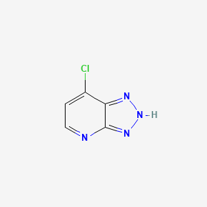 molecular formula C5H3ClN4 B1598807 7-Chloro-3H-[1,2,3]triazolo[4,5-b]pyridine CAS No. 34550-49-7