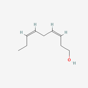 molecular formula C9H16O B1598811 (3Z,6Z)-3,6-壬二烯-1-醇 CAS No. 53046-97-2