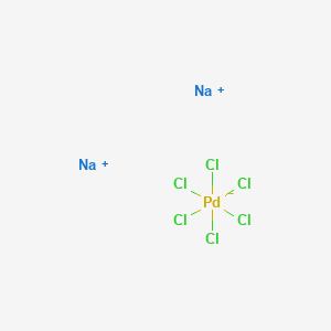 molecular formula Cl6Na2Pd-4 B1598818 氯化钠钯酸盐 CAS No. 53823-60-2