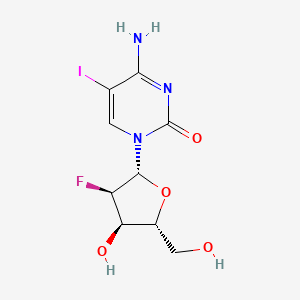 B1598851 2'-Deoxy-2'-fluoro-5-iodocytidine CAS No. 80791-93-1